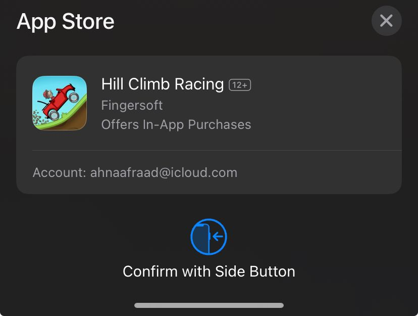 Hill Climb Racing for iOS Installing Step 3